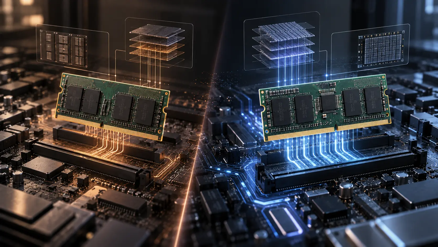 perbedaan RAM DDR4 dan DDR5 laptop